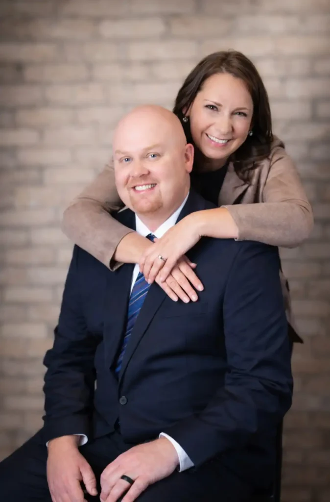 Darin Rice and His Wife